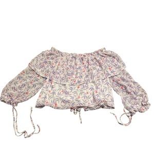 The Impeccable Pig Women’s lavender float shirt size XS